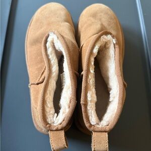 UGG Suede Boots with Fleece Lining